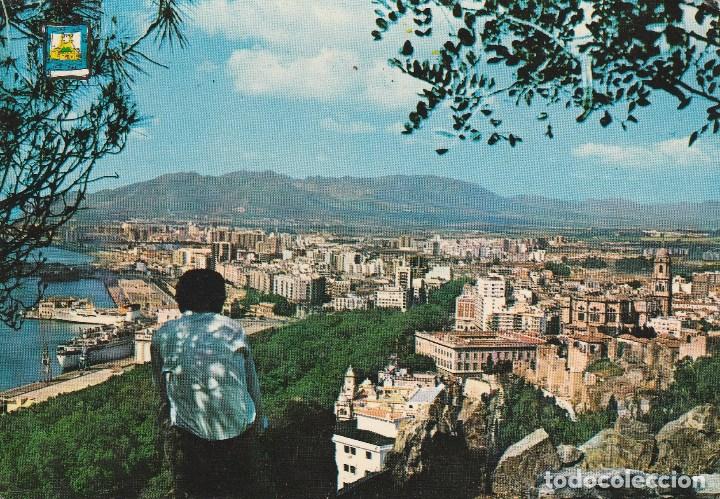 Postales: N&ordm; 401 POSTAL MALAGA VISTA PARCIAL