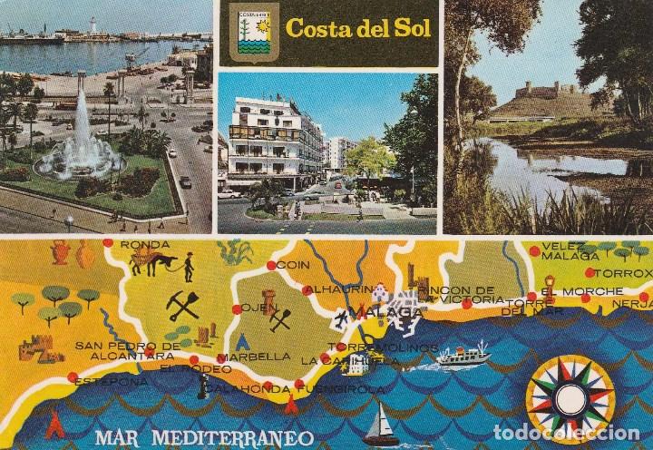 Postales: N&ordm; 10812 POSTAL COSTA DEL SOL MALAGA