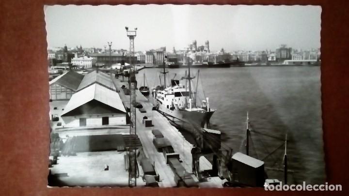Postales: POSTAL CADIZ - MUELLE Y VISTA PARCIAL