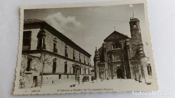 Postales: POSTAL ANTIGUA DE UBEDA EL SALVADOR Y PARADOR DEL CONDESTABLE DAVALOS N&ordm; 5