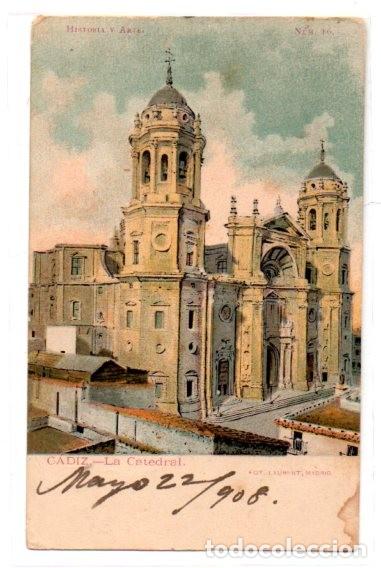 Postais: TARJETA POSTAL, CADIZ,LA CATEDRAL. FOT. LAURENT.