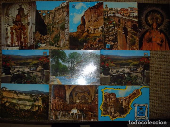 Postales: LOTE DE 10 POSTALES DE RONDA - Foto 1