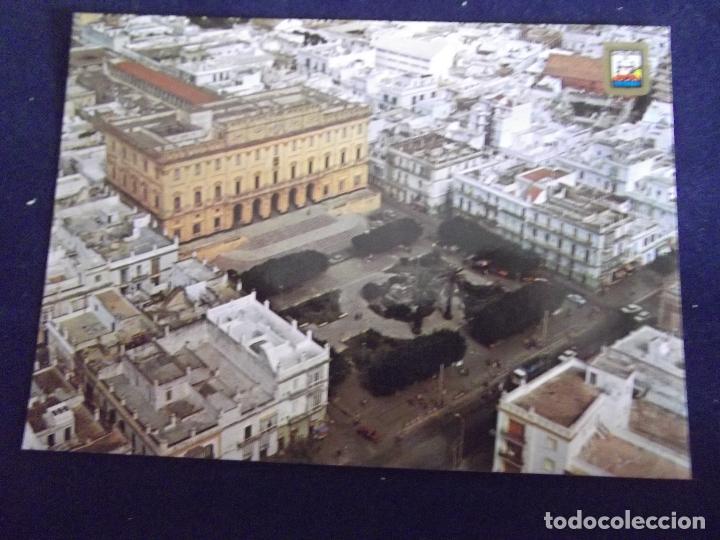 Postales: CADIZ-V3- SAN FERNANDO-N&ordm;34-VISTA GENERAL-AYUNTAMIENTO-PLAZA DEL REY-GRAL VARELA-ESCUDO DE ORO