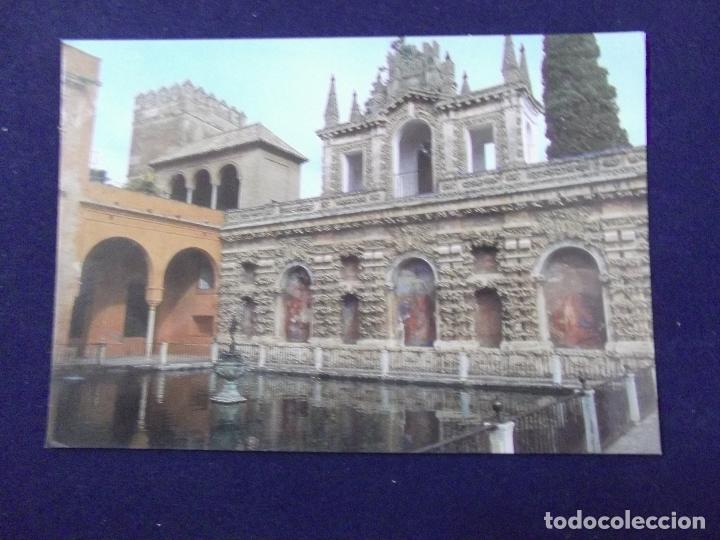 Postales: SEVILLA-V3- N&ordm;296-MURALLA GROTESCA DEL JARDIN DEL ESTANQUE
