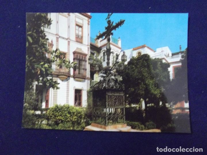 Postales: SEVILLA-V3- N&ordm;117-LA PLAZA DE SANTA CRUZ