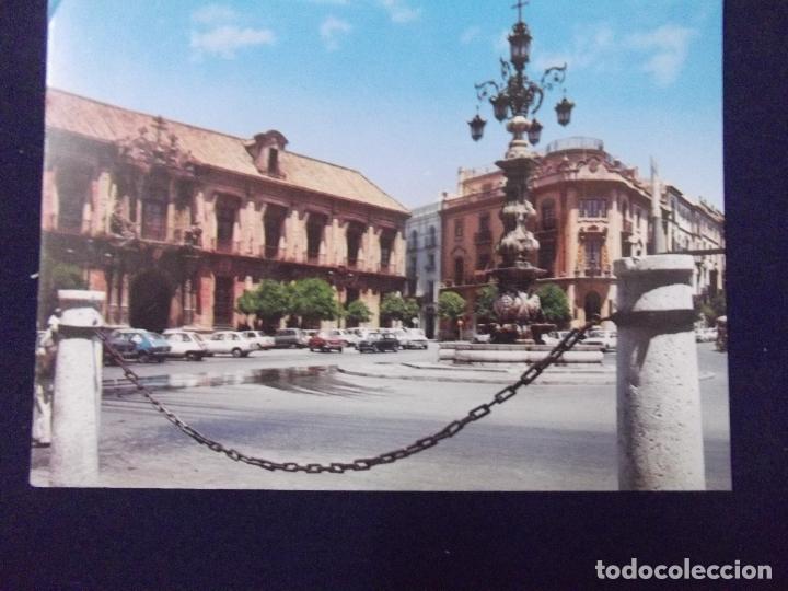 Postales: SEVILLA-V3- N&ordm;3994-PALACIO ARZOBISPAL-PLAZA VIRGEN DE LOS REYES