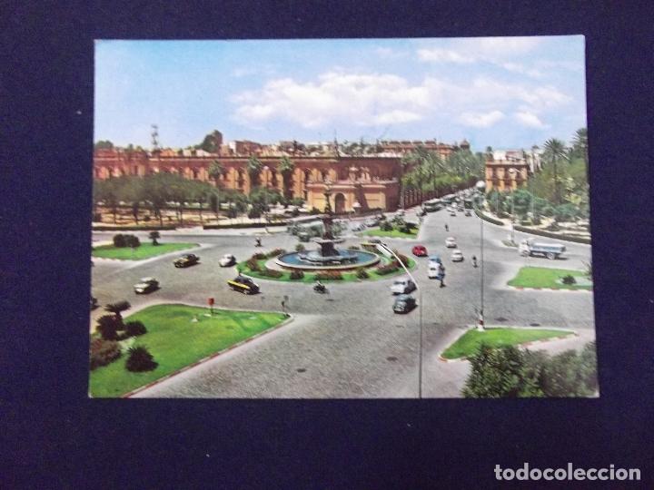 Postales: SEVILLA-V3- N&ordm;231-UNIVERSIDAD Y GLORIETA D.JUAN DE AUSTRIA-DLB.43302-XIII