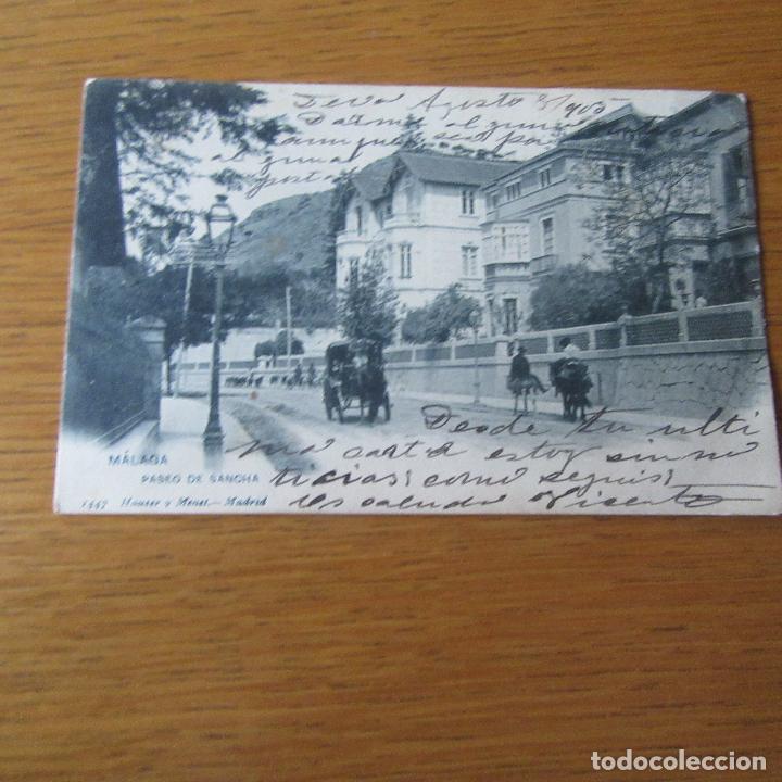 Postales: muy antigua postal malaga, paseo de sancha