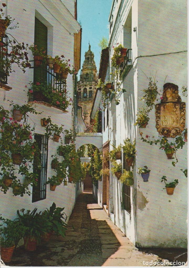 Postales: CORDOBA. CALLEJA DE LAS FLORES ++ 1 ESQUINA CON DOBLEZ