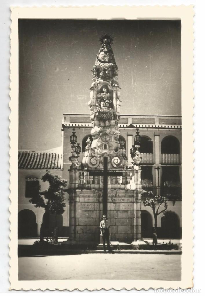 Postales: ECIJA .- MONUMENTO SANTISIMA VIRGEN DEL VALLE .- EDI. PAPELERIA YUSO N&ordm; 1