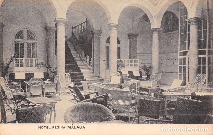 Postales: M&Aacute;LAGA.- HOTEL REGINA