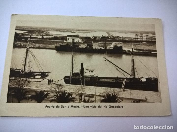 Postales: EL PUERTO DE SANTA MAR&Iacute;A-UNA VISTA DEL RIO GUADALETE-EDICION GRAFICAS ANDALUZAS-N