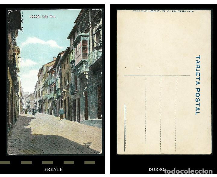 Postales: Ubeda. Calle real. Imp. De la Loma. Ubeda.