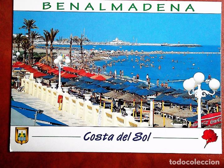 Postkarten: Benalm&aacute;denas (Costa del Sol). 32 Paseo mar&iacute;timo. Escudo de Oro/Dominguez. Nueva
