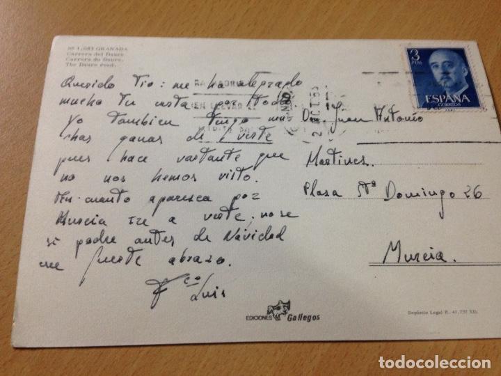 Postales: ANTIGUA POSTAL GRANADA - Foto 2