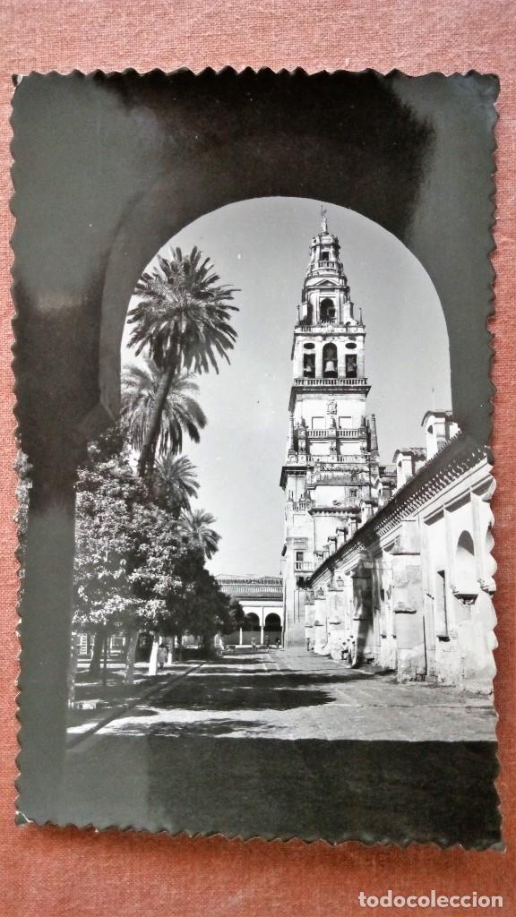 Postales: ANTIGUA POSTAL CORDOBA - MEZQUITA, PATIO DE LOS NARANJOS Y CAMPANARIO