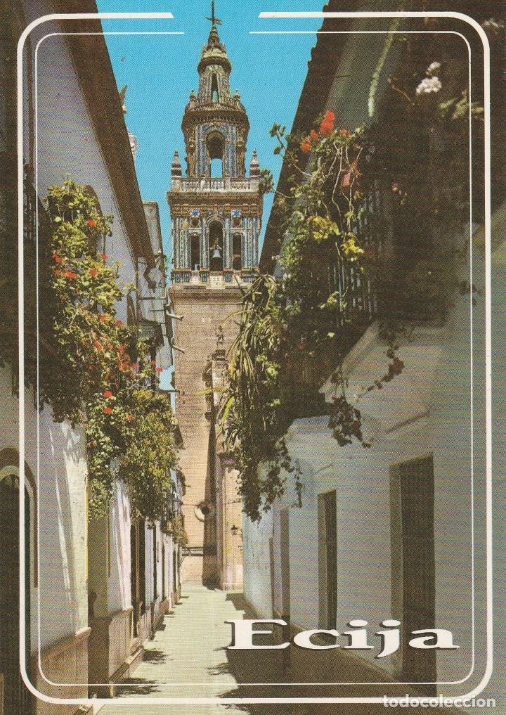 Postales: N&ordm; 30318 POSTAL ECIJA CALLE DE EVARISTO ESPINOSA Y TORRE SEVILLA