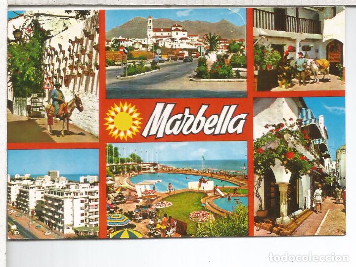 Postales: MALAGA MARBELLA ESCRITA - Foto 1