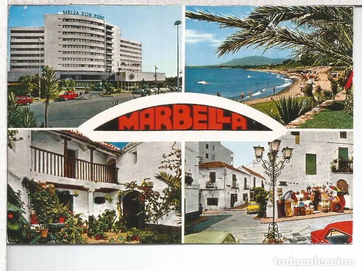 Postales: MALAGA MARBELLA ESCRITA - Foto 1