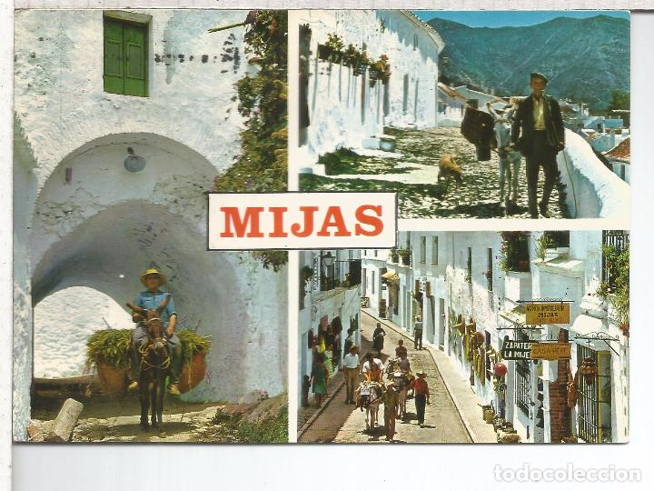 Postales: MALAGA MIJAS ESCRITA - Foto 1