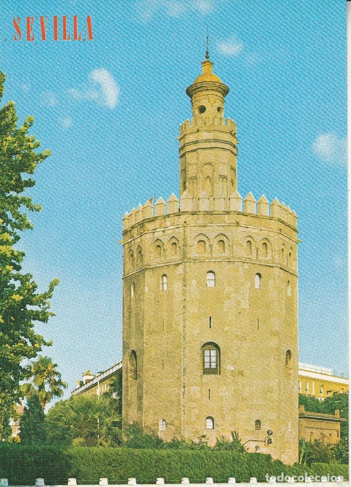 Postales: N&ordm; 30337 POSTAL SEVILLA TORRE DEL ORO - Foto 1