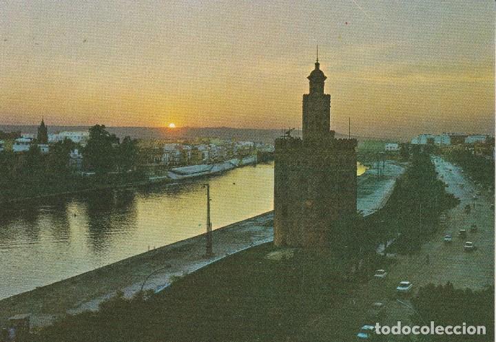 Postales: N&ordm; 30339 POSTAL SEVILLA TORRE DEL ORO - Foto 1