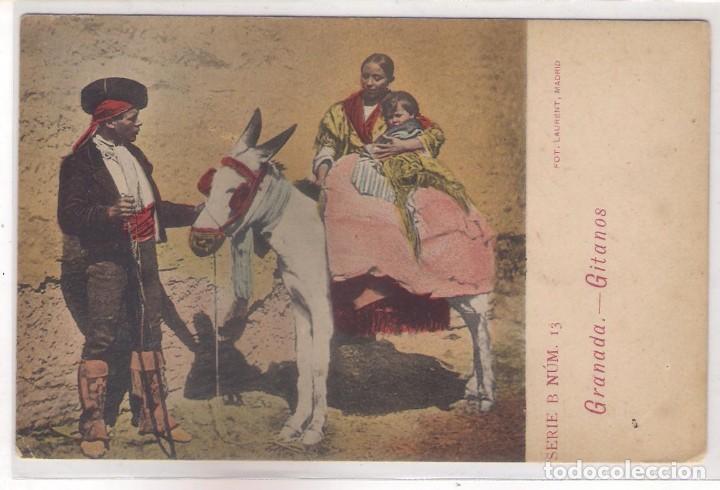 Postales: POSTAL DE GRANADA - GITANOS - SERIE B N&ordm; 13. - Foto 1