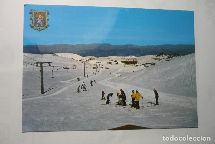 Postales: postal sierra nevada -telesilla en boreguiles - circulada