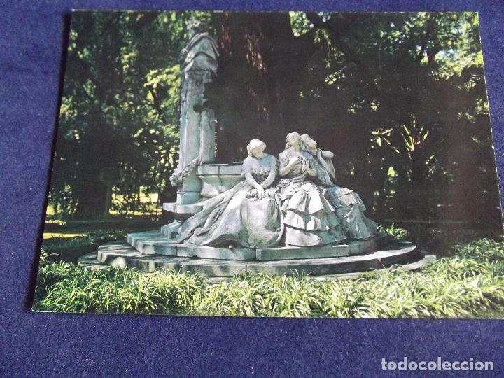 Postales: SEVILLA-V3-PARQUE DE MARIA LUISA-N&ordm;65-MONUMENTO A BECQUER