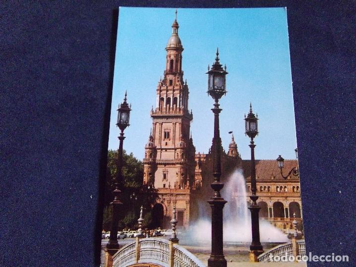Cartes Postales: SEVILLA-V3-PLAZA DE ESPA&Ntilde;A-N&ordm;2474-TORRE NORTE-DLB.14062-XVII
