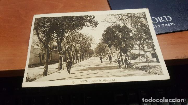 Postales: Jaen, paseo de alfonso xiii, 14 x 9 cm. Sin circular