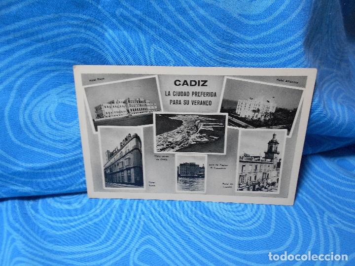 Postales: FOTO POSTAL CADIZ , LA CIUDAD PREFERIDA PARA SU VERANEO