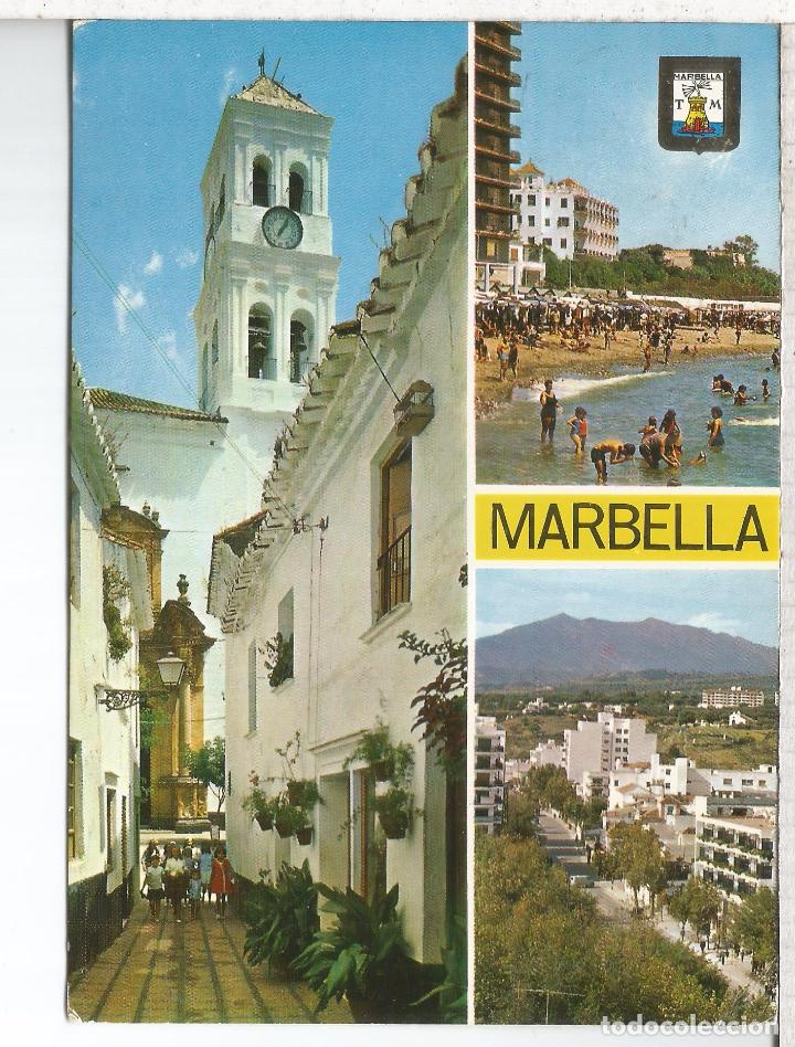 Postales: MALAGA MARBELLA ESCRITA - Foto 1