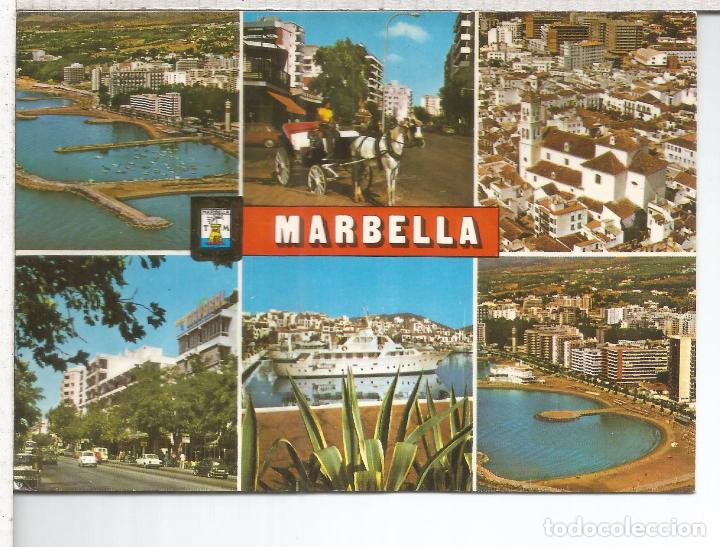 Postales: MALAGA MARBELLA ESCRITA - Foto 1