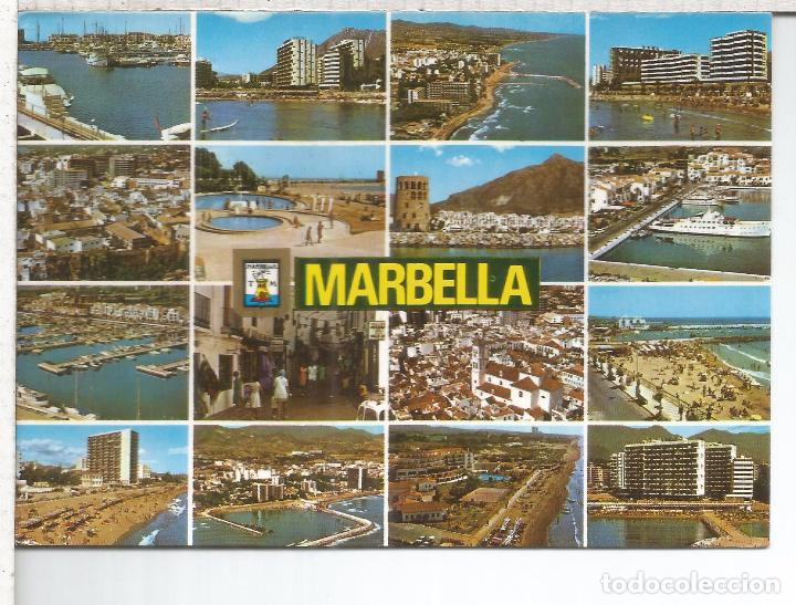 Postales: MALAGA MARBELLA ESCRITA - Foto 1