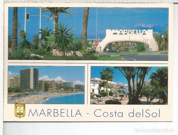 Postales: MALAGA MARBELLA ESCRITA - Foto 1