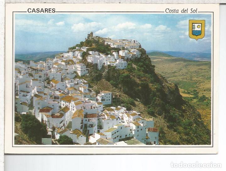 Postales: MALAGA CASARES ESCRITA - Foto 1
