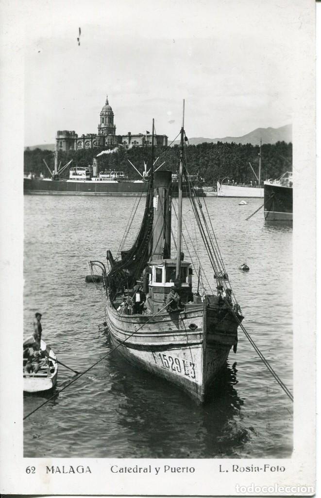 Postales: M&Aacute;LAGA-CATEDRAL Y PUERTO- ROISIN - Foto 1