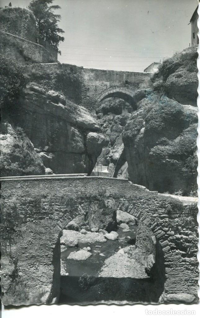 Postales: RONDA-PUENTE ROMANO Y &Aacute;RABE-1963   ARRIBAS