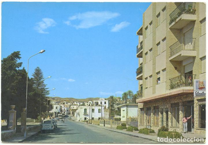 Postcards: Cuevas del Almanzora (Almer&iacute;a) Avenida de Barcelona. Ortama. Exclusiva Papeler&iacute;a Mary Reyes
