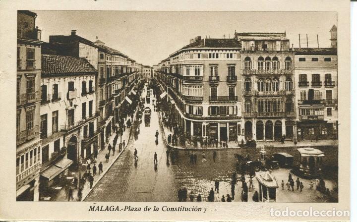 Postcards: M&Aacute;LAGA-PLAZA DE LA COSTITUCI&Oacute;N-ROISIN