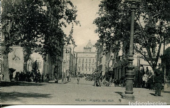 Postales: M&Aacute;LAGA-PUERTA DEL MAR- HAUSER - Foto 1