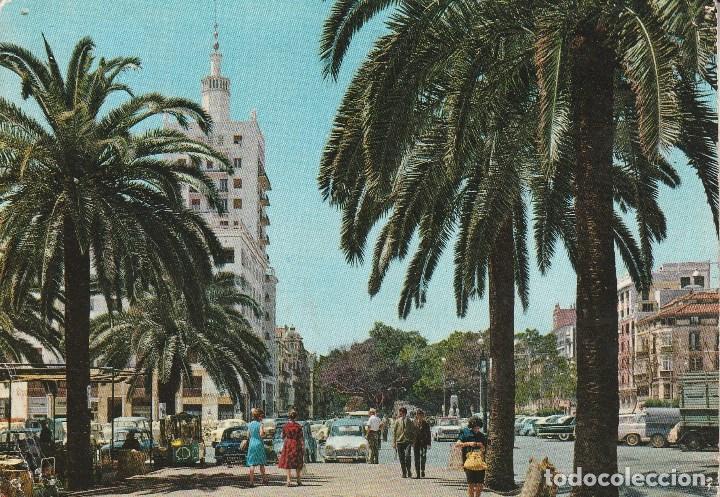 Postales: N&ordm; 30677 POSTAL MALAGA PLAZA DEL GENERALISIMO