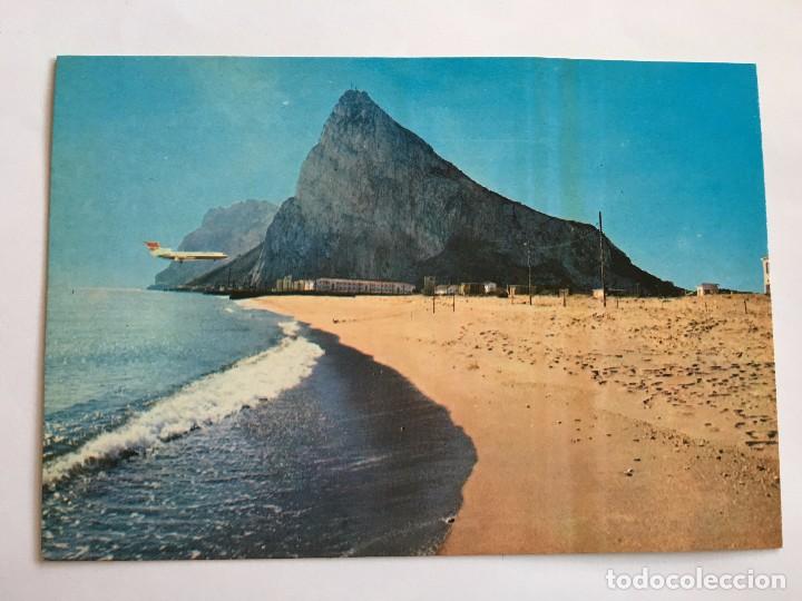 Postales: RM400 TARJETA POSTAL ORIGINAL LA LINEA VISTA GIBRALTAR PE&Ntilde;ON 8