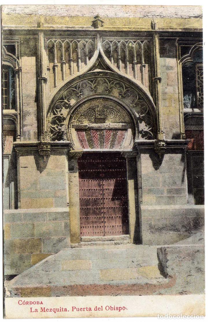 Cartoline: PRECIOSA POSTAL - CORDOBA - LA MEZQUITA - PUERTA DEL OBISPO