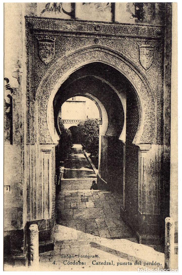Postkarten: BONITA POSTAL - CORDOBA - CATEDRAL - PUERTA DEL PERDON