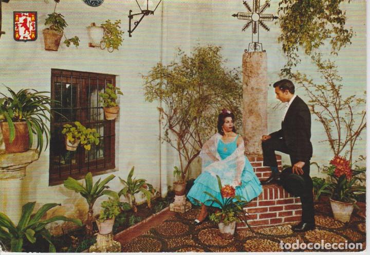 Postales: (723) CORDOBA. PATIO CORDOBES EN LA CALLE CARDENAL HERRERO