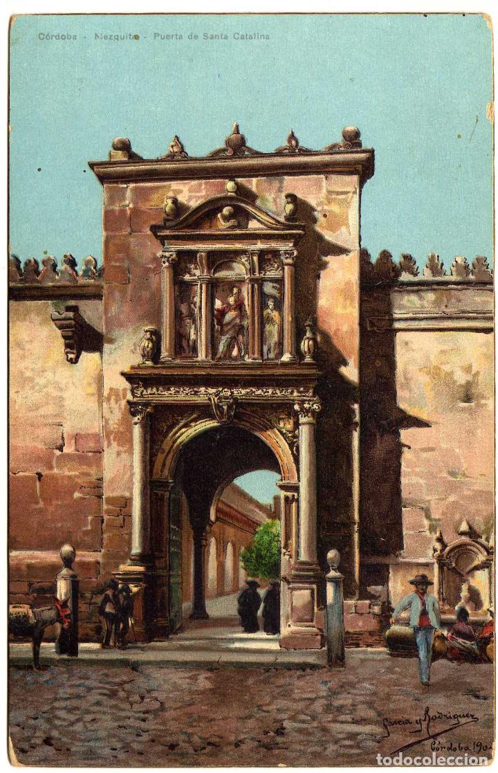Postkarten: PRECIOSA POSTAL - CORDOBA - MEZQUITA - PUERTA DE SANTA CATALINA