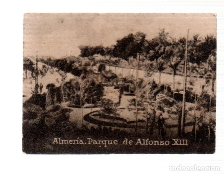 Cartoline: POSTAL ORIGINAL DECADA DE LOS 30.ALMERIA,PARQUE ALFONSO XIII,No 922. VER TAMA&Ntilde;O Y EXPLICACION.