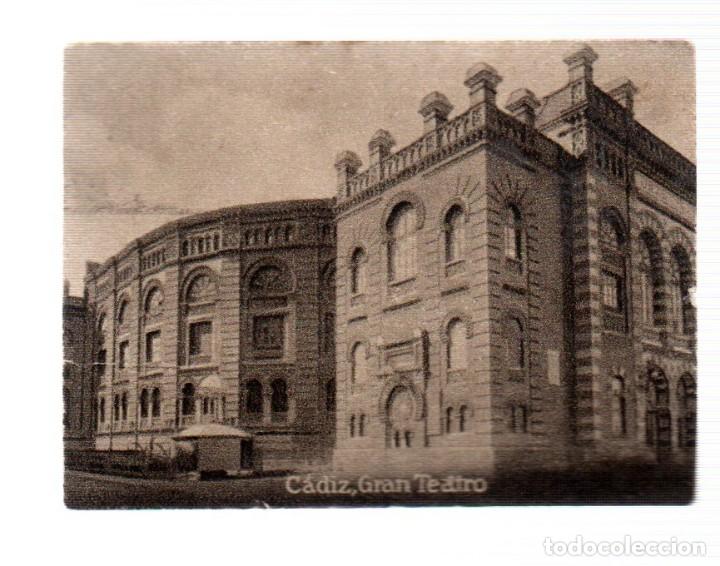 Postais: POSTAL ORIGINAL DECADA DE LOS 30.CADIZ,GRAN TEATRO,No 773. VER TAMA&Ntilde;O Y EXPLICACION.